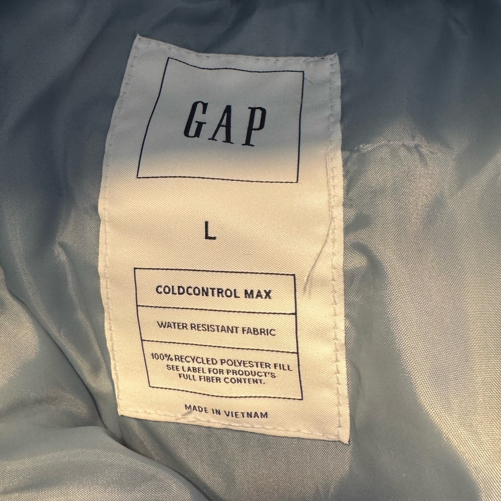 Silver Puffer Jacket - image 2